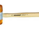 GEDORE Schonhammer 0,2 kg Ø 22 mm Kopf: Cellulose-Acetat orange/silber/braun