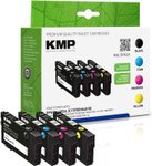 KMP Druckerpatronen schwarz, cyan, magenta, gelb kompatibel zu EPSON 405XL BK/C/M/Y, 4er-Set
