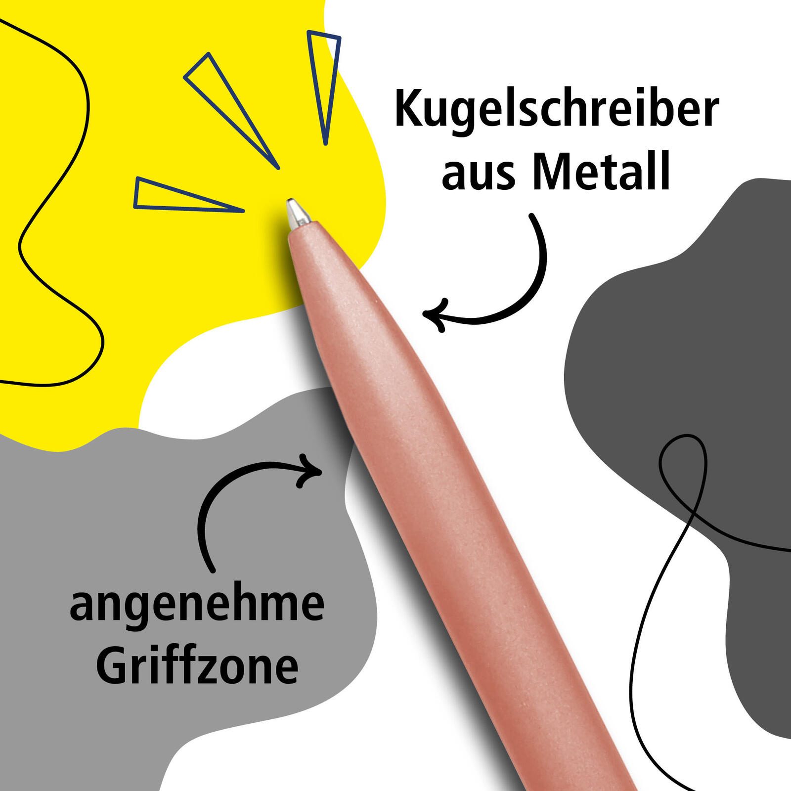 ONLINE® Octopen Kugelschreiber 0.6 mm Blau