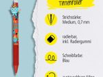 ONLINE® magiXX Fun Gelschreiber 0.7 mm, Schreibfarbe: Blau