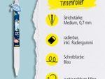 ONLINE® magiXX Fun Animals Gelschreiber 0.7 mm, Schreibfarbe: Blau
