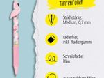 ONLINE® magiXX Fun Dreams Gelschreiber 0.7 mm, Schreibfarbe: Blau