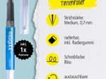 ONLINE® MagiXX Tintenroller 0.7 mm Blau