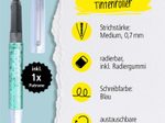 ONLINE® MagiXX Tintenroller 0.7 mm Blau