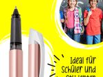 ONLINE® Campus Rosegold Tintenroller 0.7 mm Blau