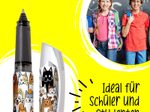 ONLINE® Campus Fluffy Cats Tintenroller 0.7 mm Blau