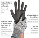 franz mensch Handschuhe L grau