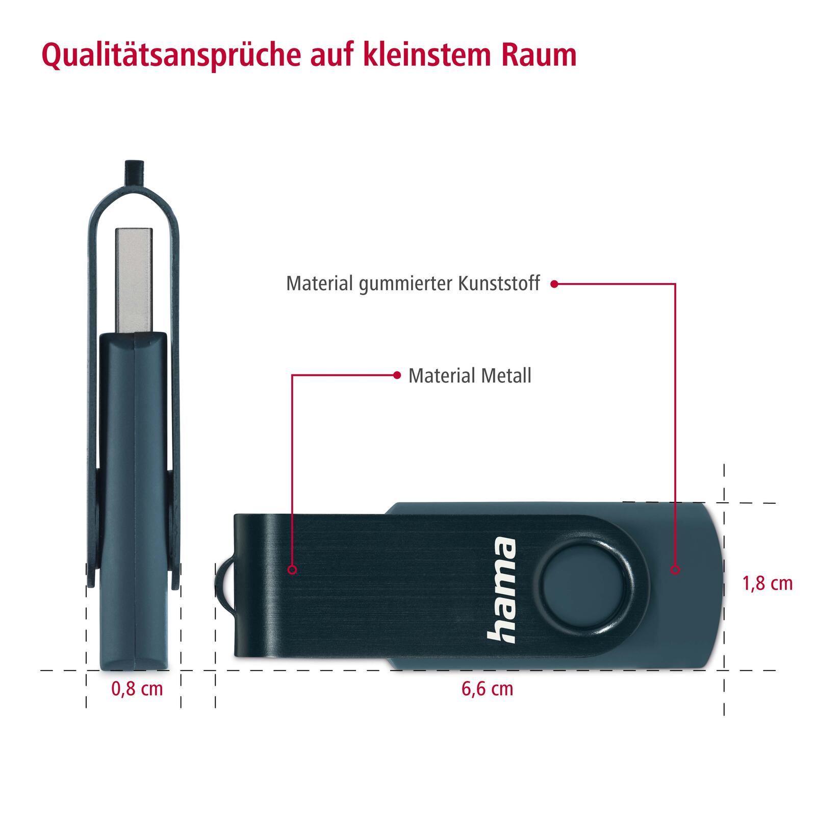 hama USB-Stick Rotate 64GB