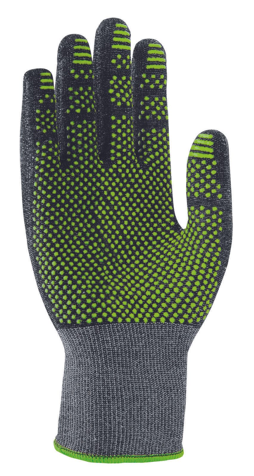 uvex Handschuhe 10 anthrazit, grün