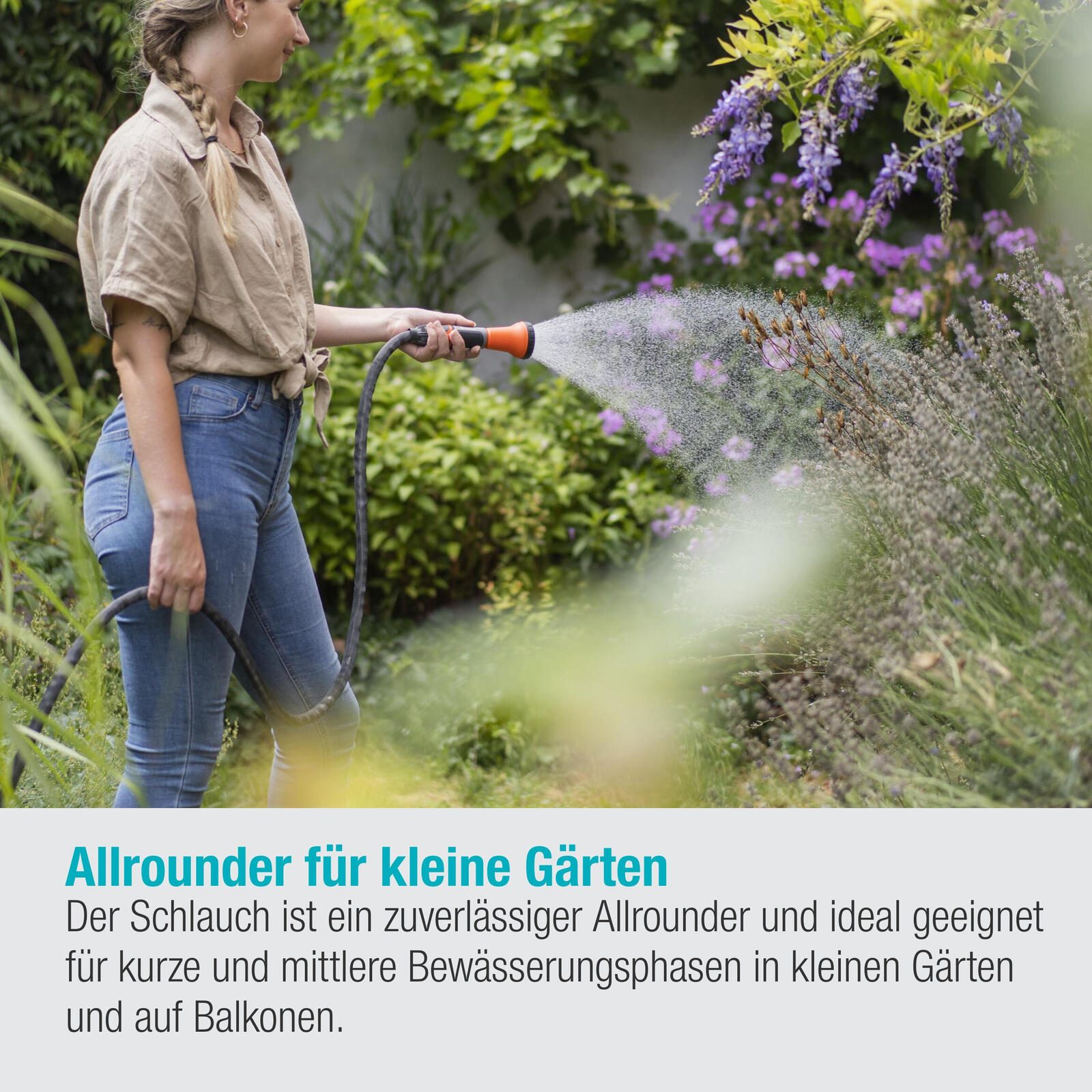 GARDENA Gartenschlauch Life 1/2" Set