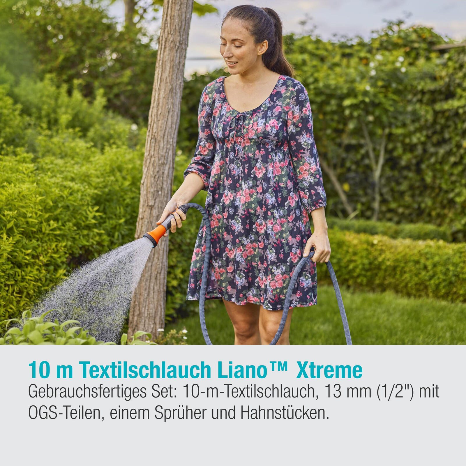 GARDENA Gartenschlauch Xtreme 1/2" Set