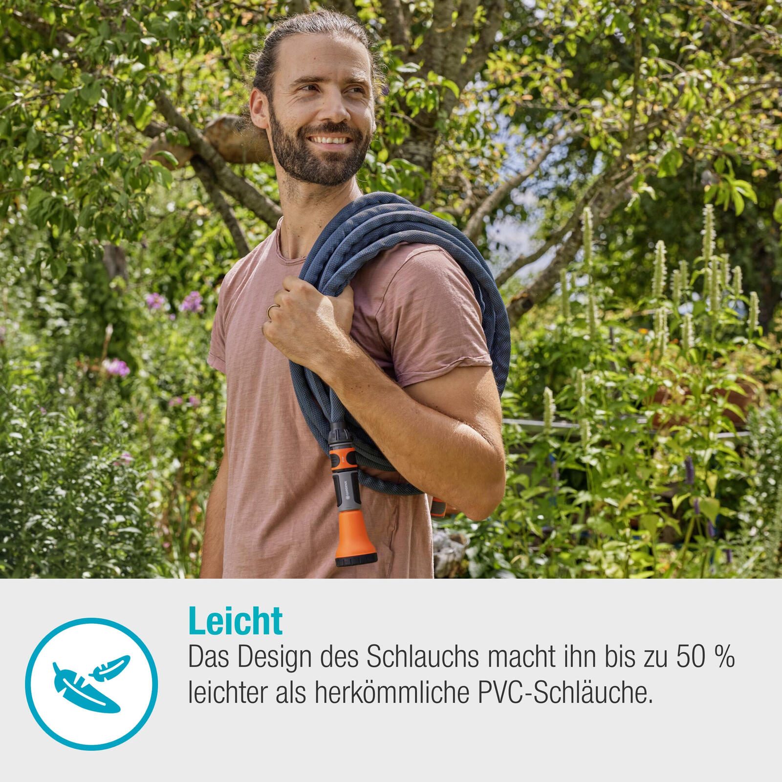 GARDENA Gartenschlauch Xtreme 1/2" Set