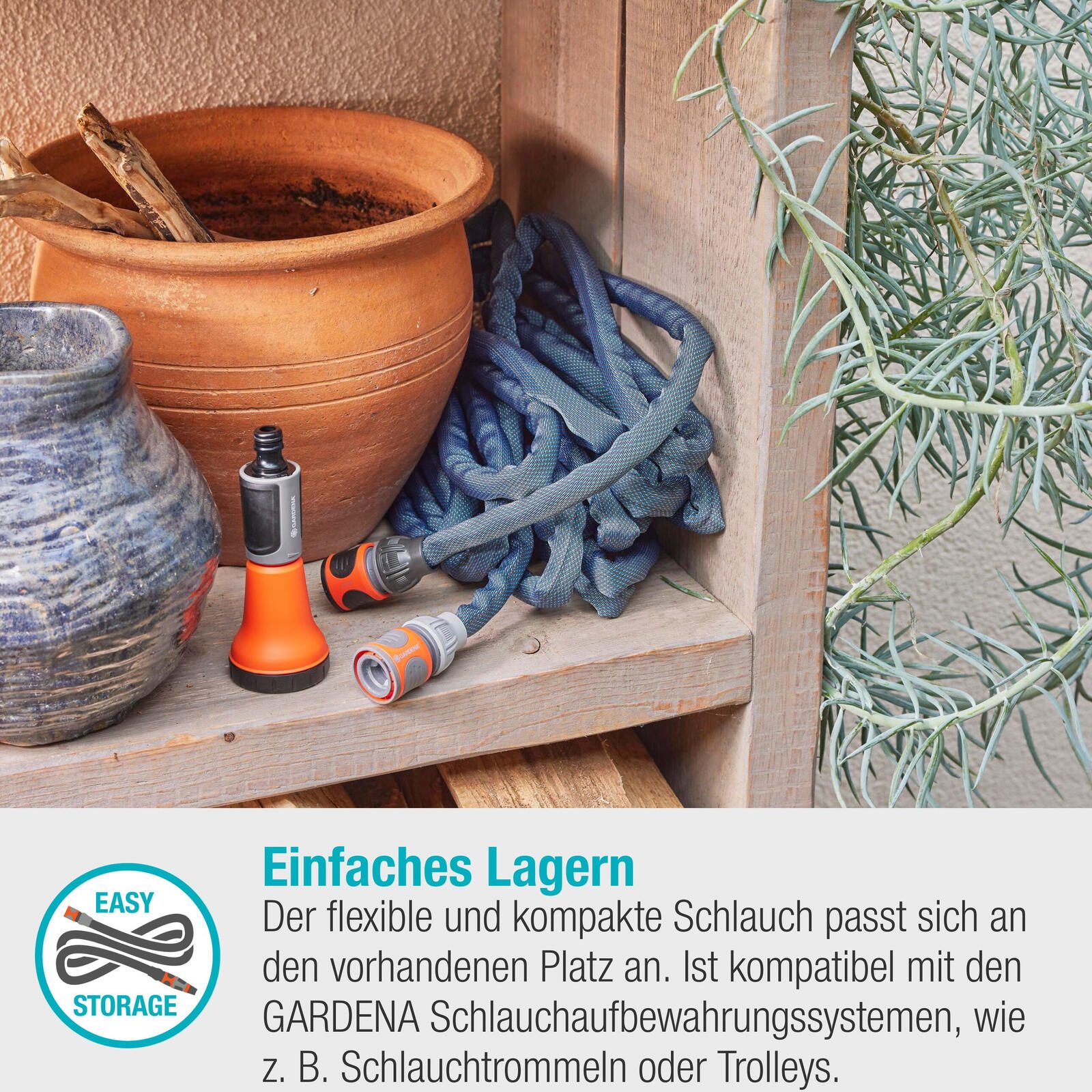GARDENA Gartenschlauch Xtreme 1/2" Set