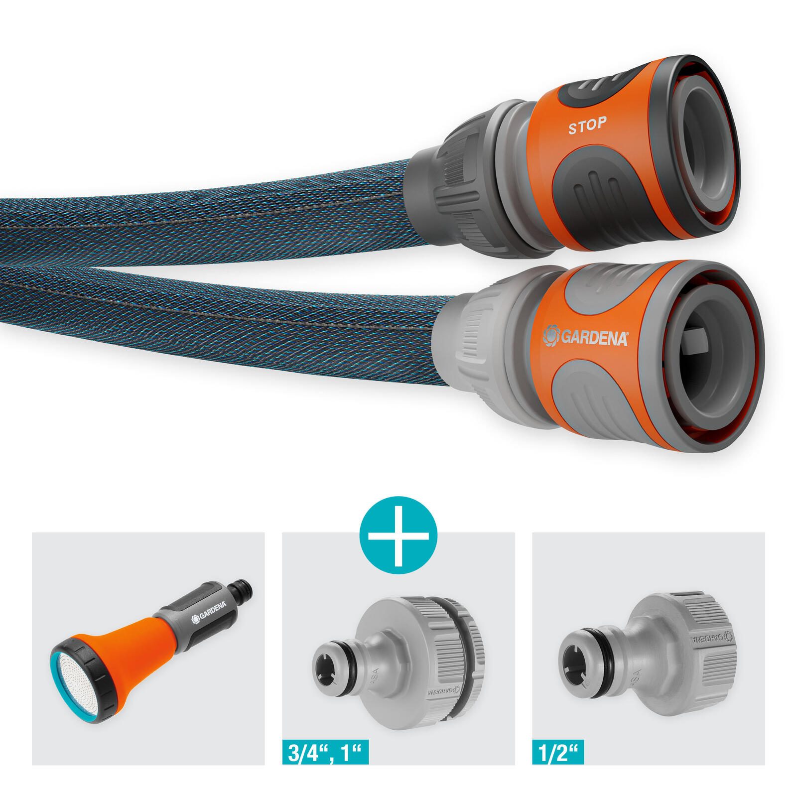 GARDENA Gartenschlauch Xtreme 1/2" Set