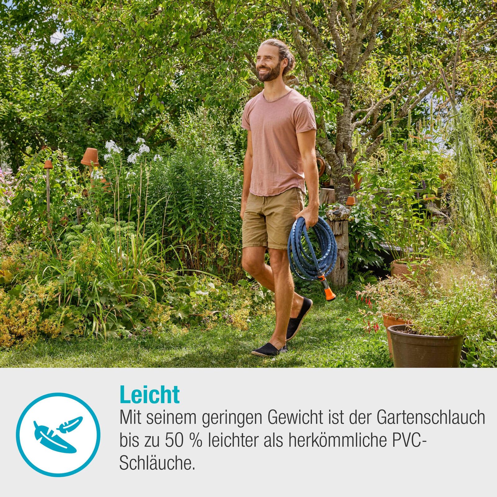 GARDENA Gartenschlauch Xtreme 1/2" Set
