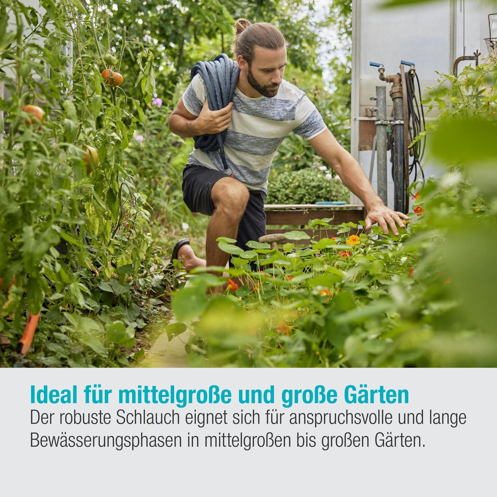 GARDENA Gartenschlauch Xtreme 1/2" Set