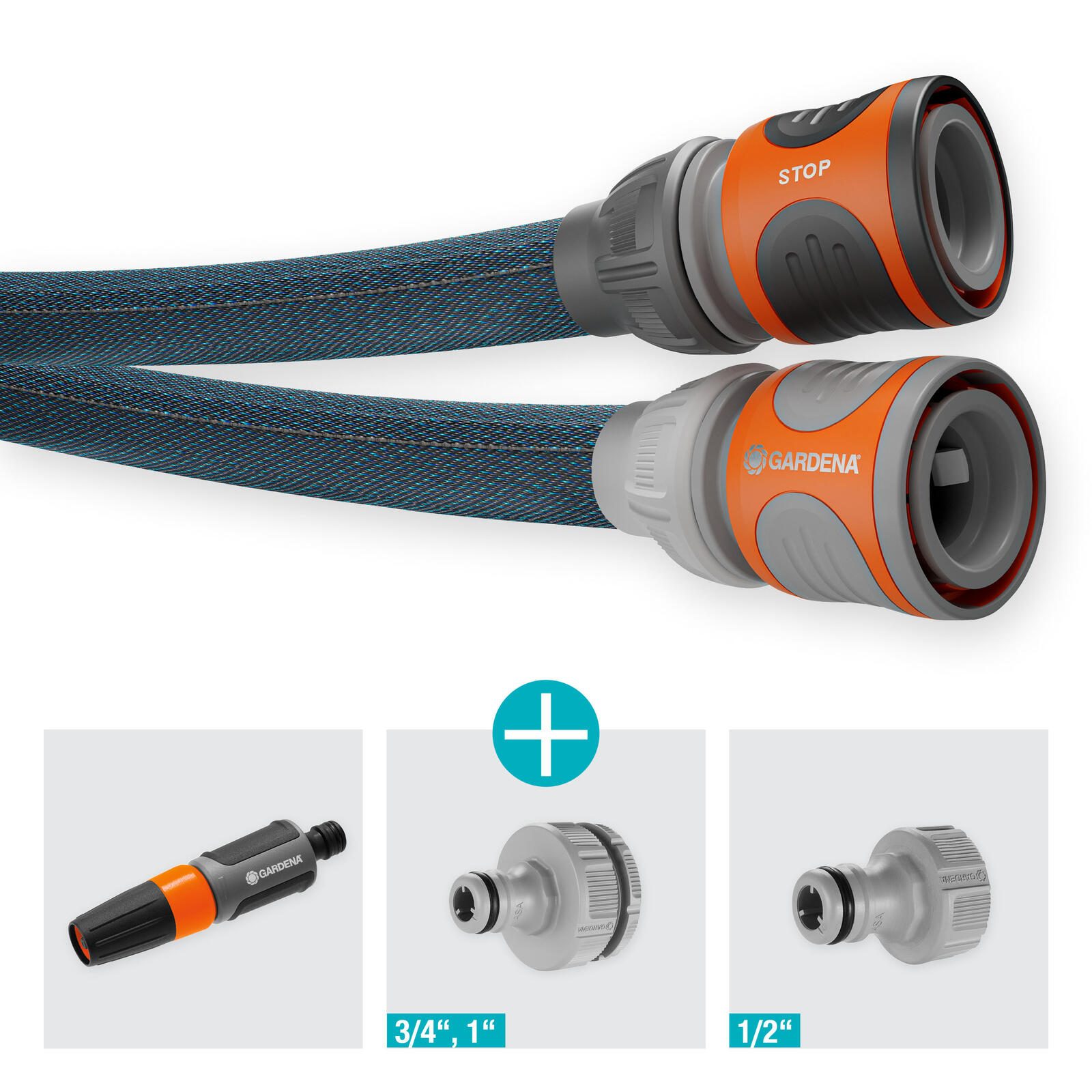 GARDENA Gartenschlauch Xtreme 1/2" Set