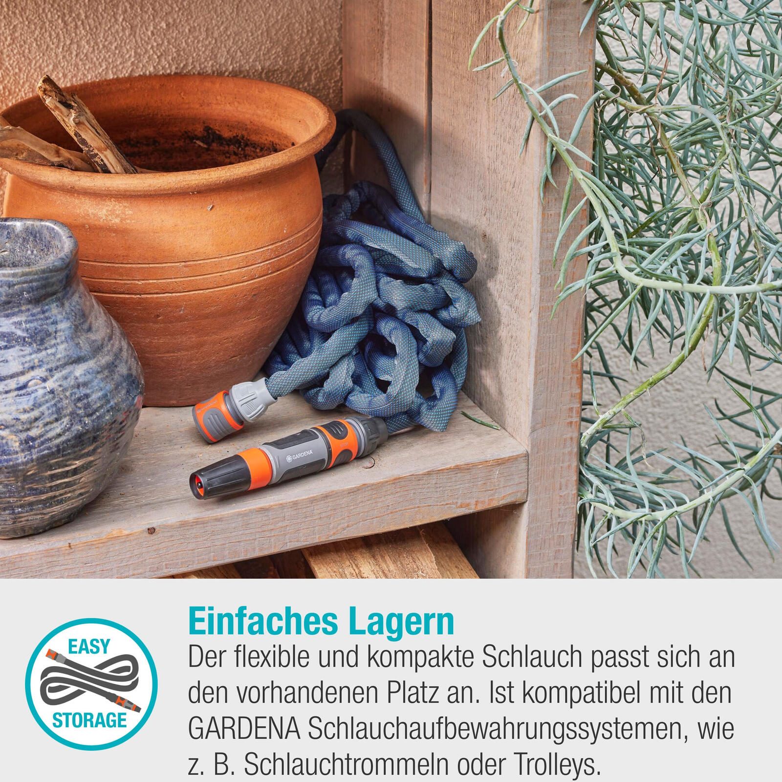 GARDENA Gartenschlauch Xtreme 1/2" Set