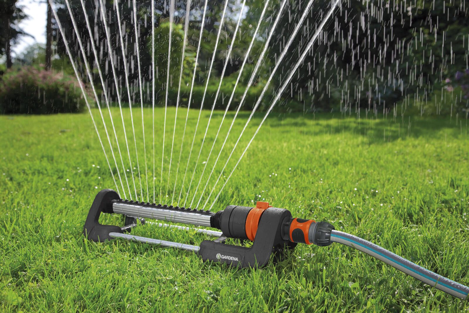 GARDENA Kreis- und Viereckregner Aqua M