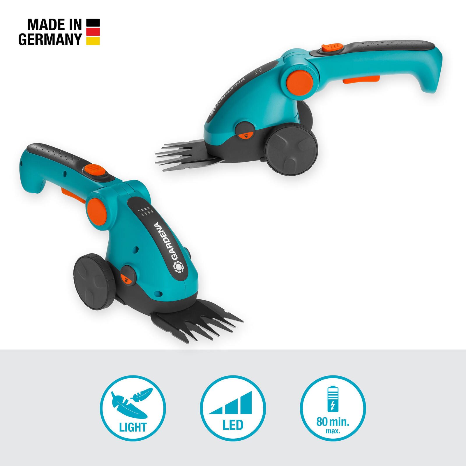 GARDENA ComfortCut Li Akku-Strauch- und Grasschere 3,6 V