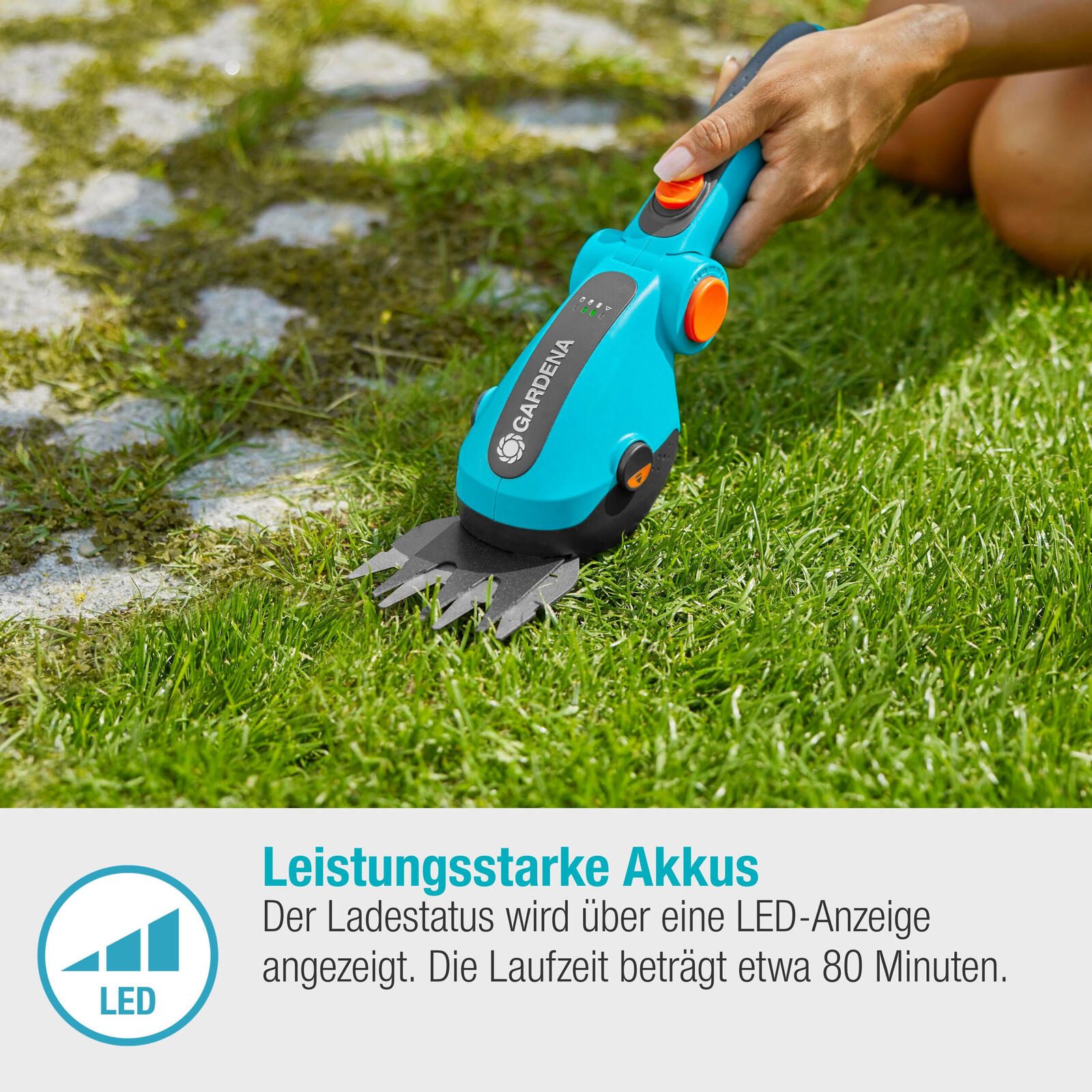 GARDENA ComfortCut Li Akku-Strauch- und Grasschere 3,6 V