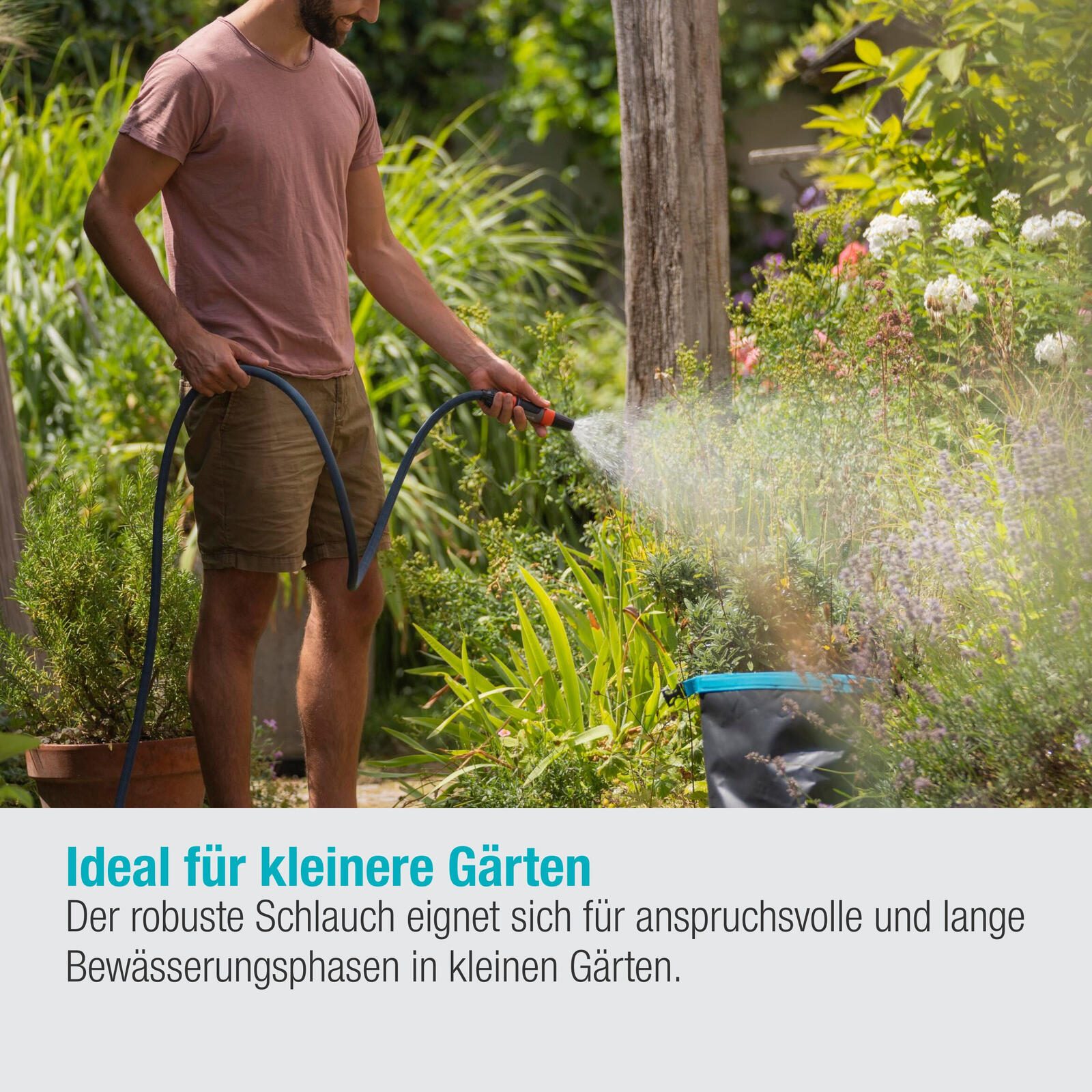 GARDENA Gartenschlauch Xtreme 1/2" Set + Tasche