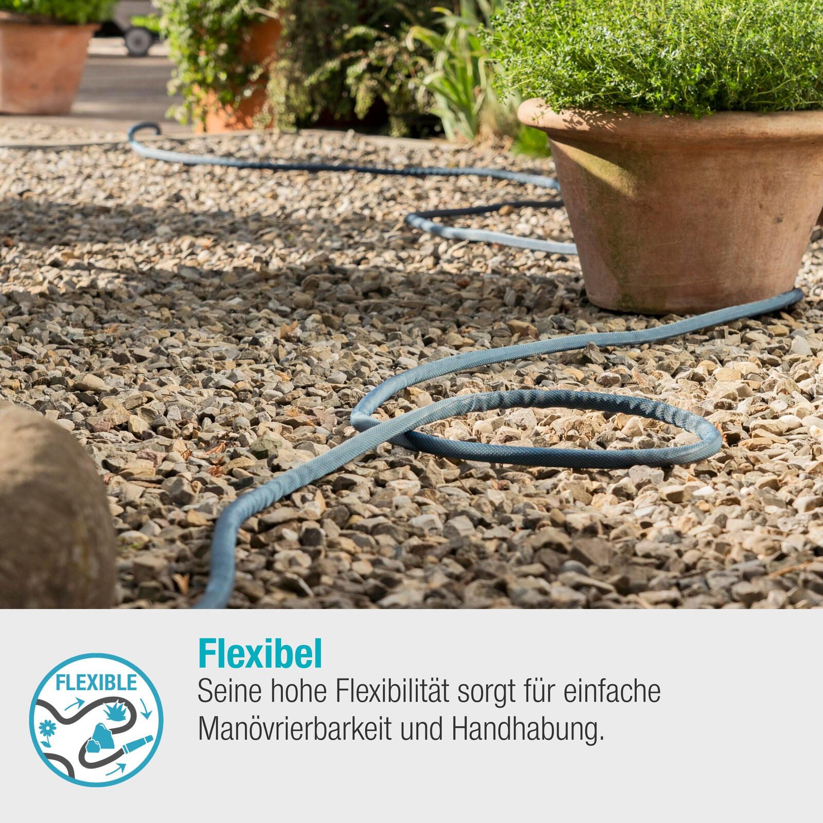 GARDENA Gartenschlauch Xtreme 1/2" Set + Tasche