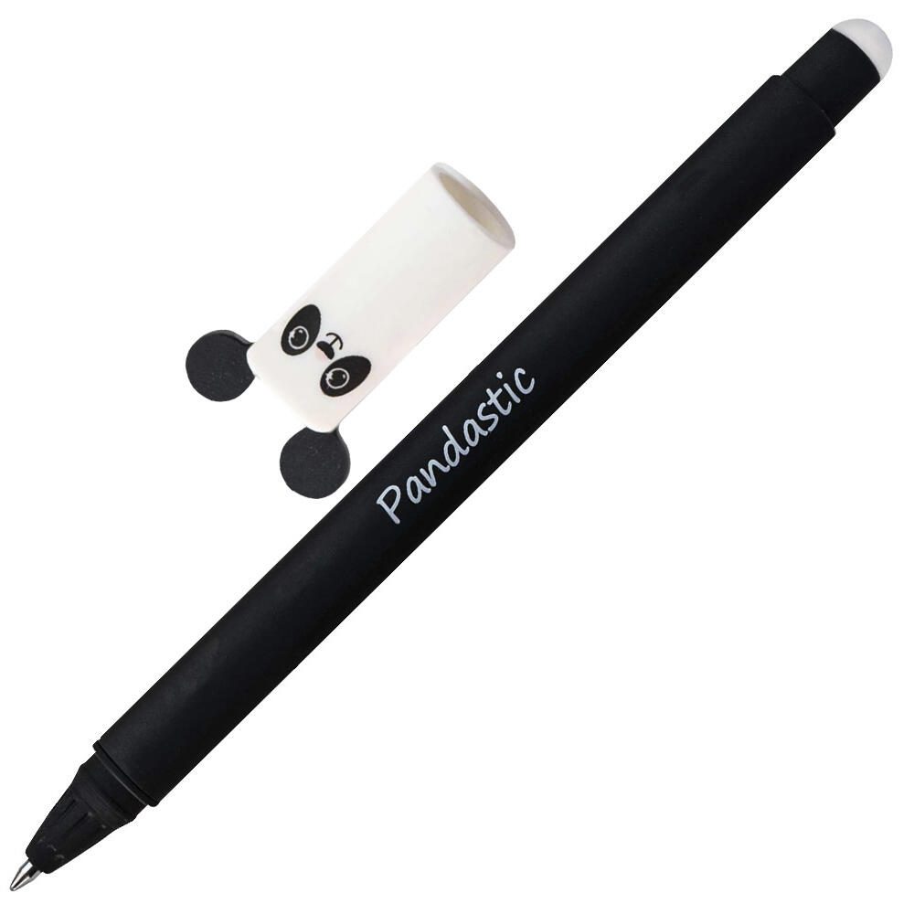 EBERHARD FABER Animal Erase it! Panda Gelschreiber 0.7 mm, Schreibfarbe: Blau