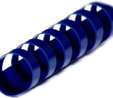 LMG Kunststoffbinderücken blau DIN A4