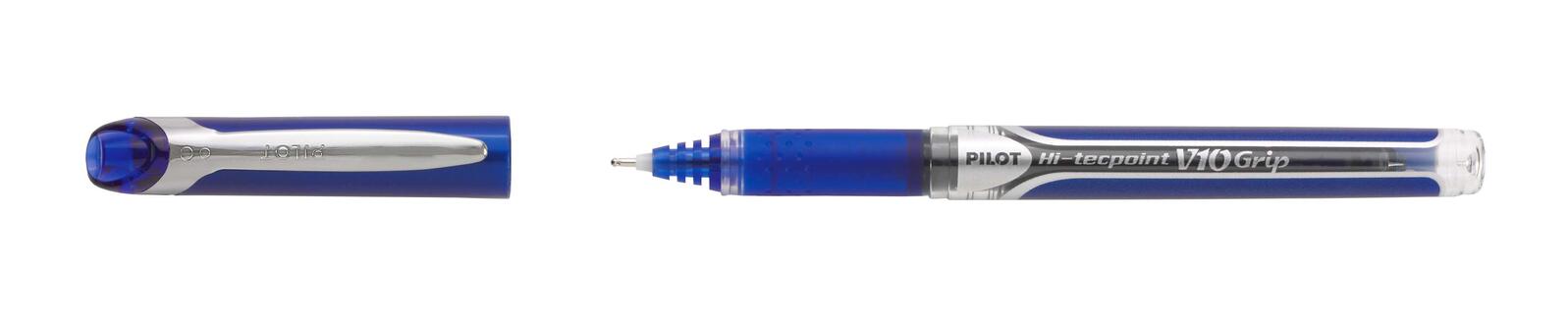PILOT Hi-Tecpoint Grip V10 Tintenroller 0.7 mm Blau
