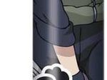 PILOT Tintenroller FRIXION Clicker Naruto, schwarz, 0,35 mm, Schwarz