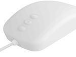 Cherry AK-PMH3 Medical Mouse 3-Button Scroll Hygiene-Maus kabelgebunden weiß