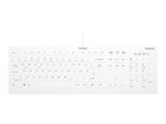 CHERRY AK-C8112 Medical Keyboard kabelgebundene Tastatur - QWERTZ DE - weiß