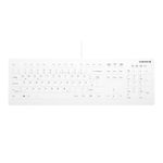 Cherry Hygiene-Tastatur kabelgebunden AK-C8112 weiß