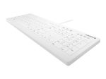 Cherry Hygiene-Tastatur kabelgebunden AK-C8112  weiß