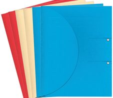 ELCO Ösenhefter Ordo Collecto Karton farbsortiert DIN A4 überbreit