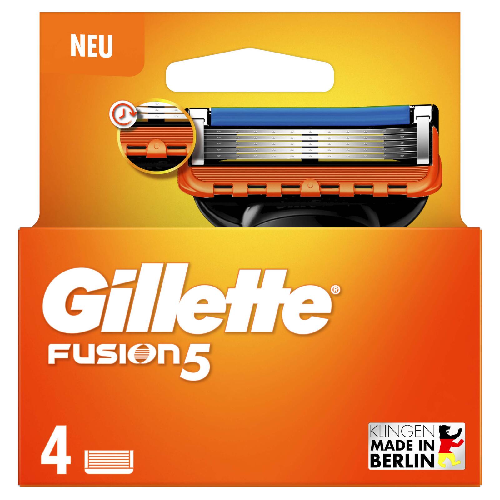 Gillette FUSION 5 Rasierklingen 4 St.