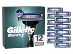 Gillette Mach3 Rasierklingen 12 St.