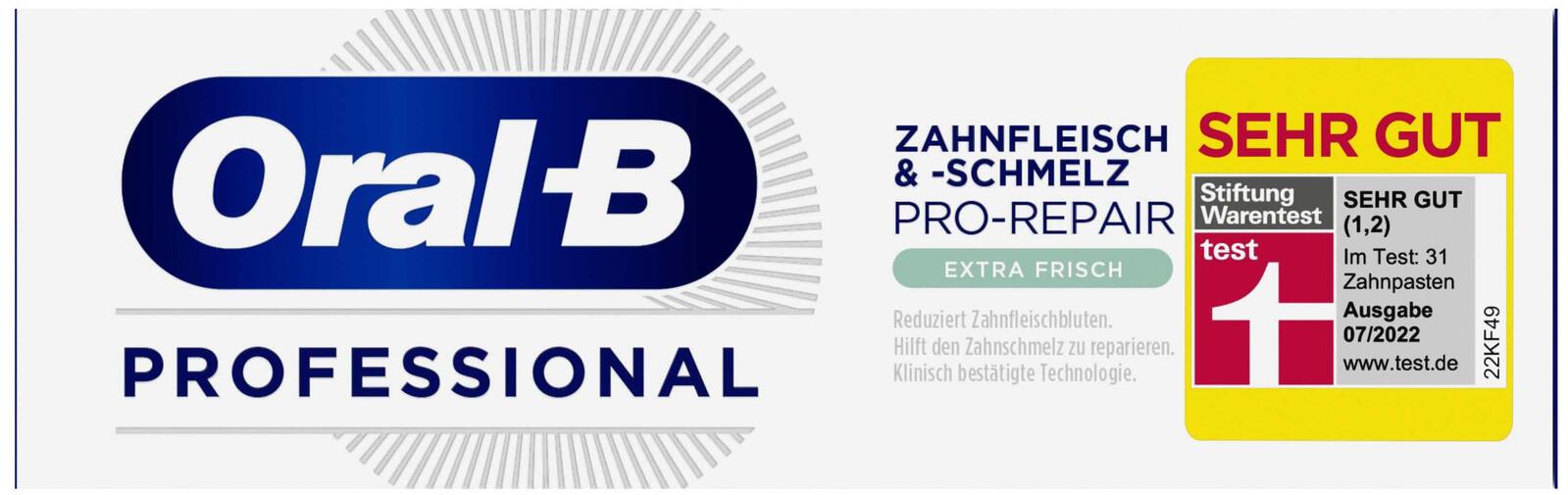 Oral-B PROFESSIONAL Zahncreme 75 ml