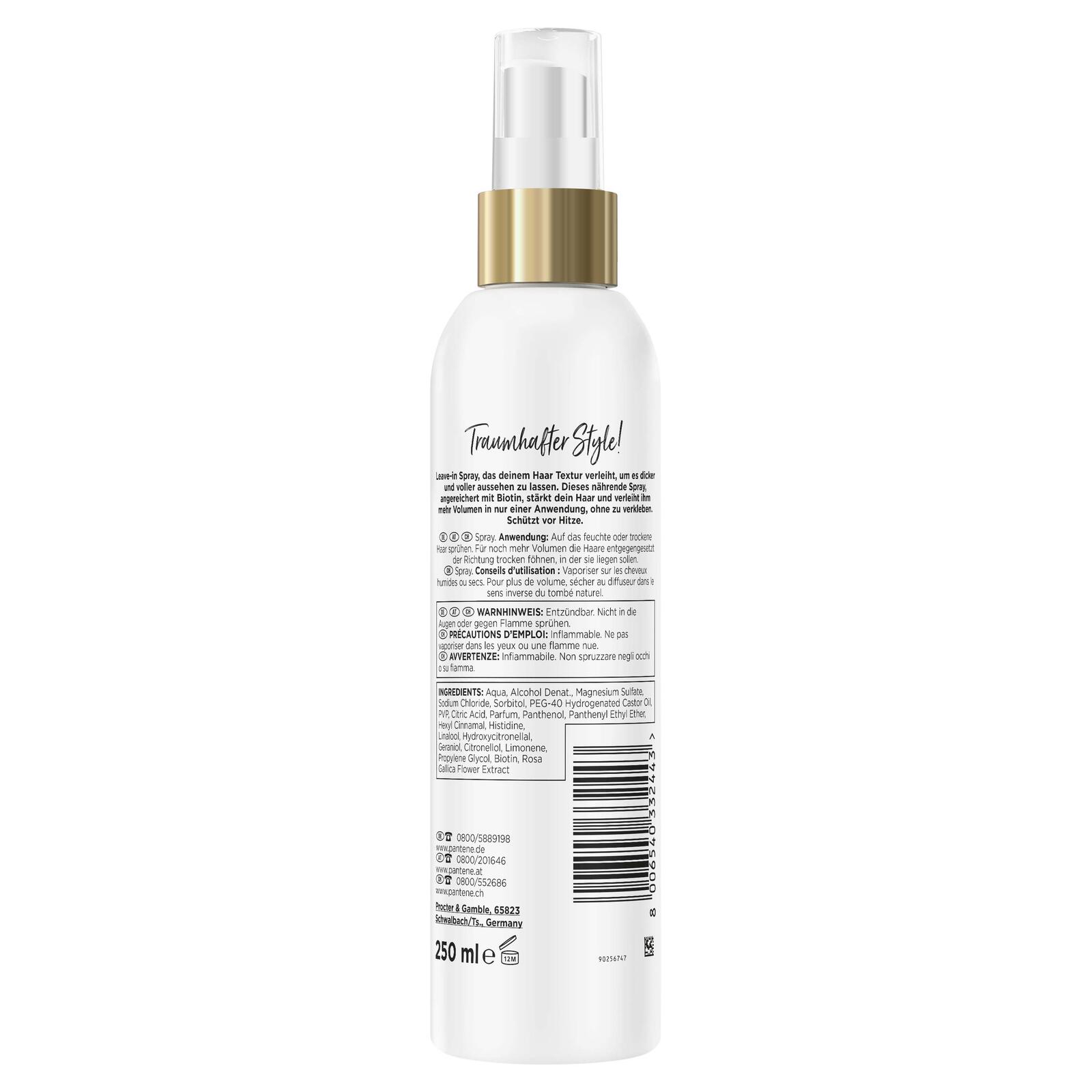 PANTENE PRO-V Natural Volume Texturspray 250 ml