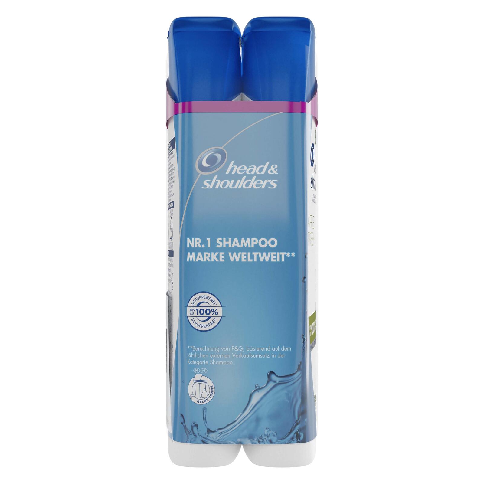 head&shoulders® Anti-Schuppen APPLE FRESH Shampoo 2x300 ml