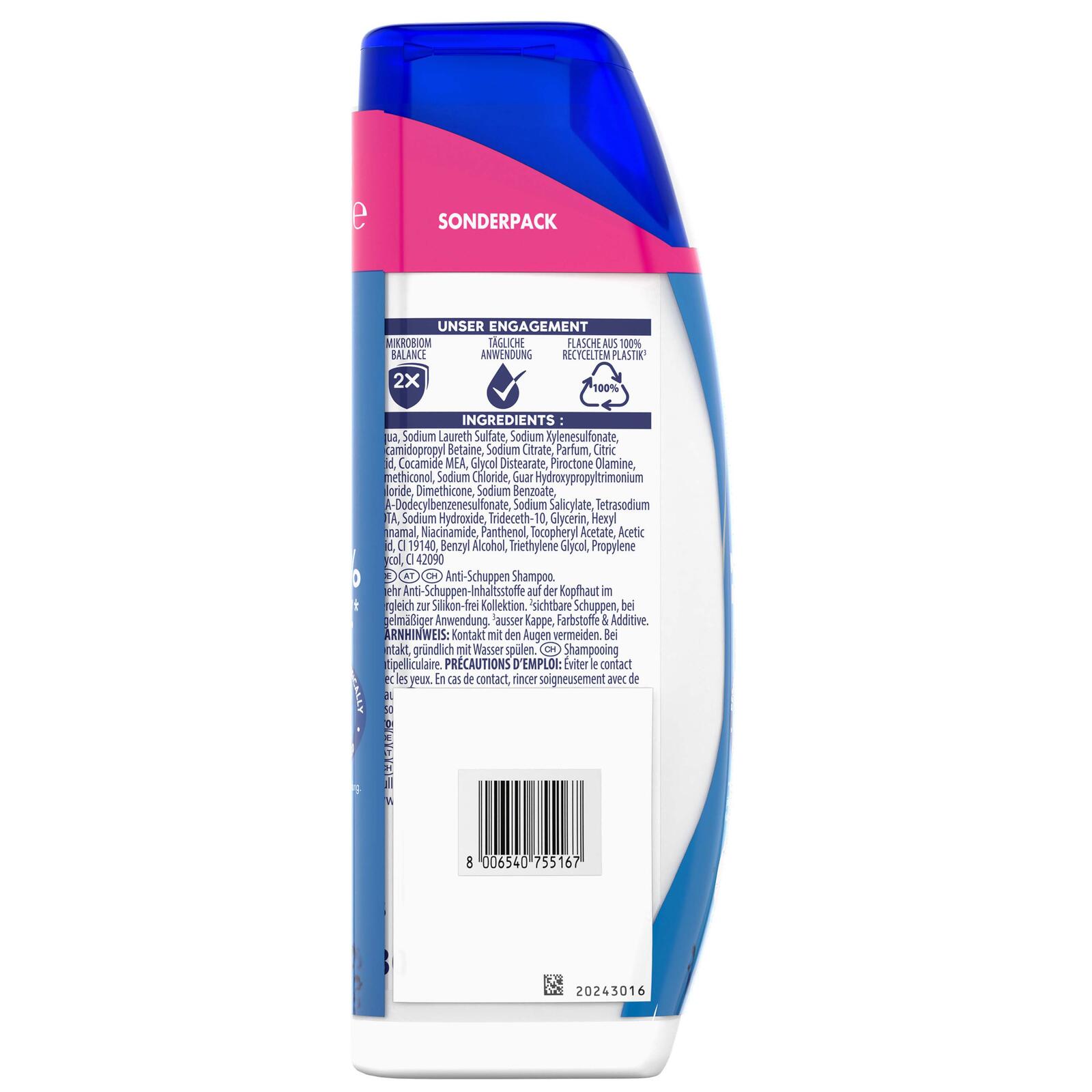 head&shoulders® Anti-Schuppen APPLE FRESH Shampoo 2x300 ml