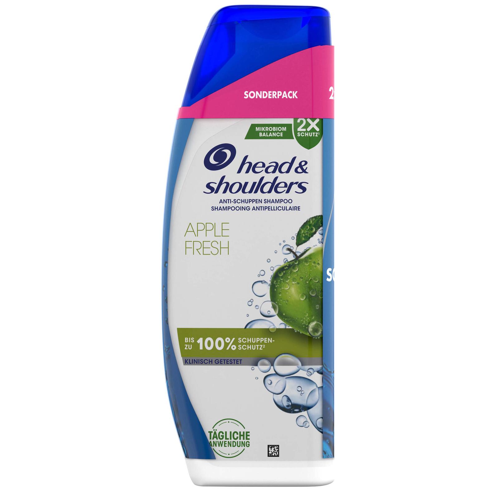 head&shoulders® Anti-Schuppen APPLE FRESH Shampoo 2x300 ml