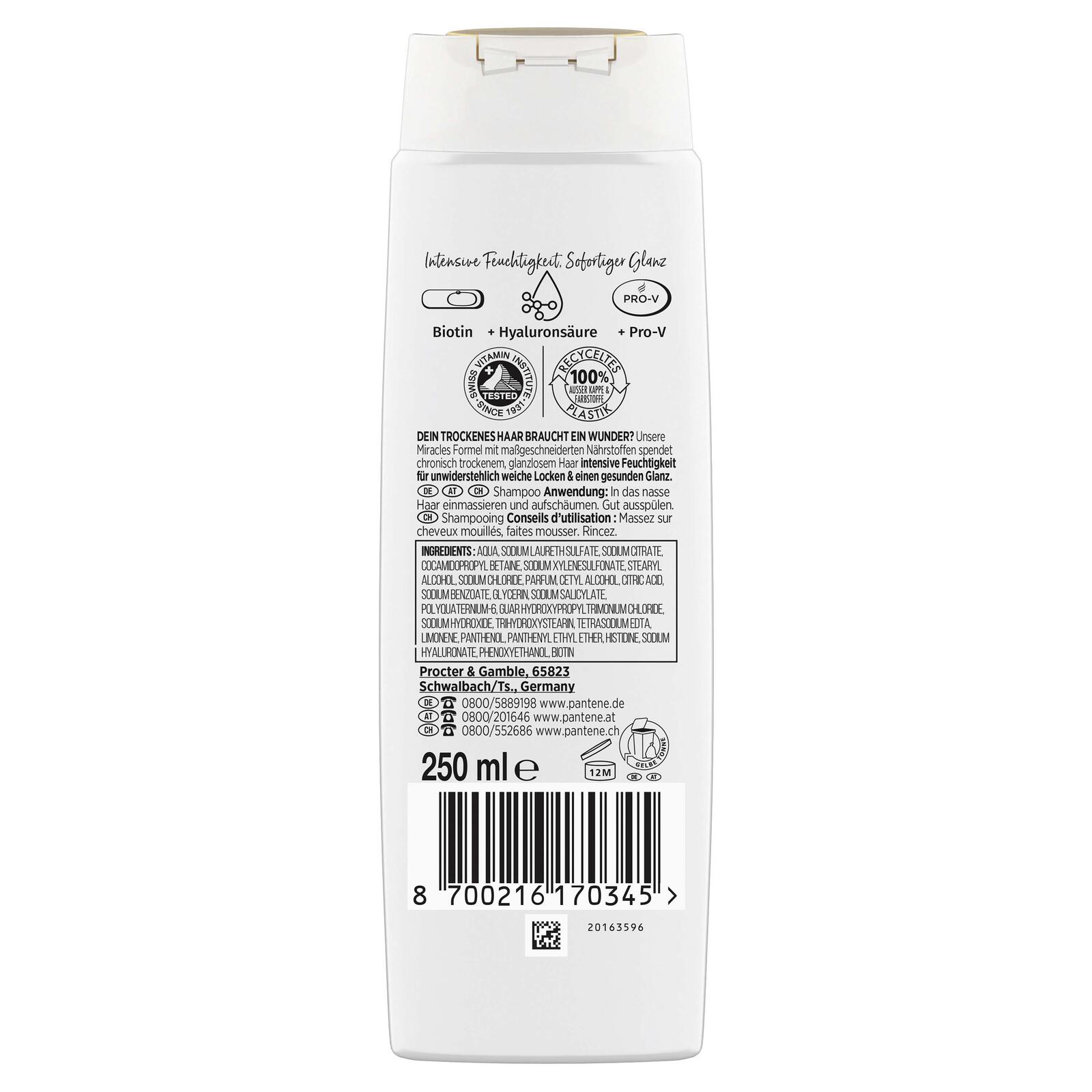 PANTENE PRO-V miracles HYDRA GLOW Shampoo 250 ml