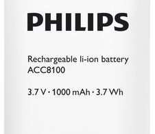 PHILIPS Akku für Diktiergeräte ACC8100 Li-Ion 1.000 mAh