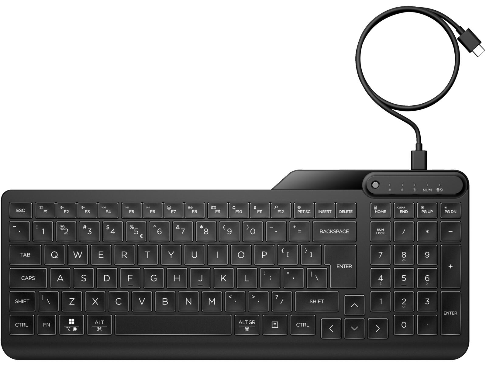 HP 405 Backlit Tastatur