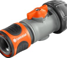 GARDENA Regulierstop 3/4 Zoll Gartenschlauchkupplung