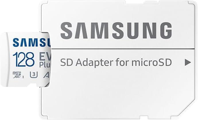 Samsung EVO Plus microSD-Speicherkarte (2024) - 128 GB (inkl. SD Adapter)