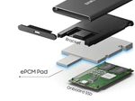 Samsung Portable SSD T7 - 4 TB in Grau