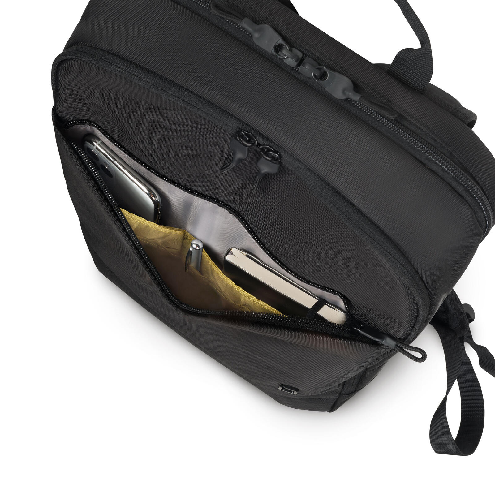 DICOTA Slim Eco Motion 13"-14.1"" Notebook-Rucksack, schwarz